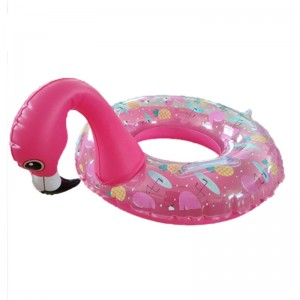 Inflatable Flamingo Pool  Swim Ring For Kids