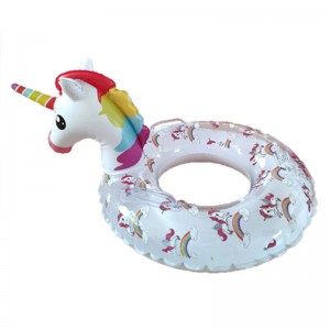 Inflatable Unicorn Pool Swim Ring For Kids